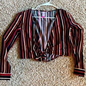 LONG SLEEVE CROP NOBO